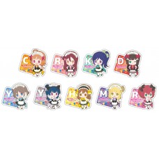 Love Live! Sunshine!! Acrylic Badge Welcome to Urajo Deformed ver 9Pack BOX