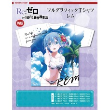 Re:ZERO -Starting Life in Another World- Full Graphic T-shirt Rem 