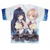 "Otome ga Musubu Tsukiyo no Kirameki" Yuuki & Ran Double-sided Full Graphic T-shirt