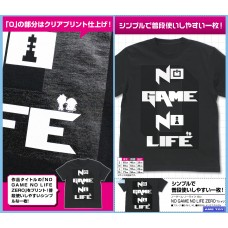 No Game No Life Zero NO GAME NO LIFE ZERO T-shirt /BLACK
