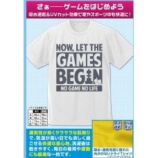 No Game No Life Now, Let the Games Begin Dry T-shirt /WHITE