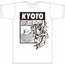 Dragon Ball Z Japan limited bottle T-shirt Kyoto / white