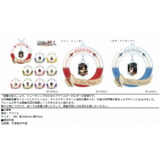 "Attack on Titan" Trading Yurayura Acrylic Key Chain 10Pack box
