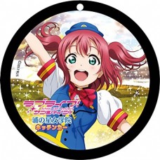 "Love Live! Sunshine!!" Coaster Key Chain Vol. 2 Kurosawa Ruby