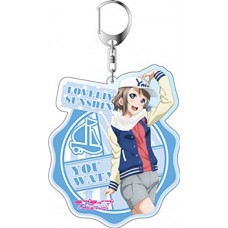 "Love Live! Sunshine!!" Deka Key Chain Watanabe You Casual Outfit Ver. 2(PRE-ORDER closed)