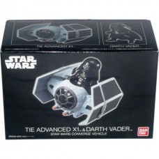 Star Wars Converge Vehicle Tie Advance X1 & Darth Vader 